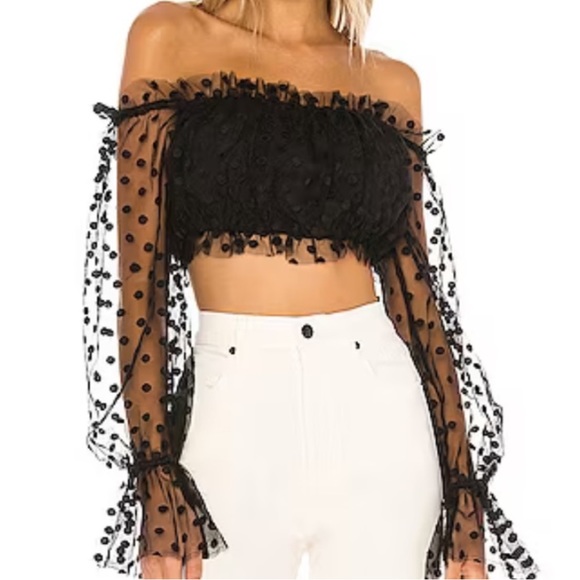 Jammina-F Top - Black Dot main image 1